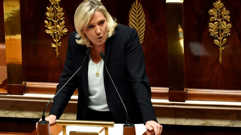 Budget de la Sécu : la motion de censure de Marine Le Pen largement rejetée
