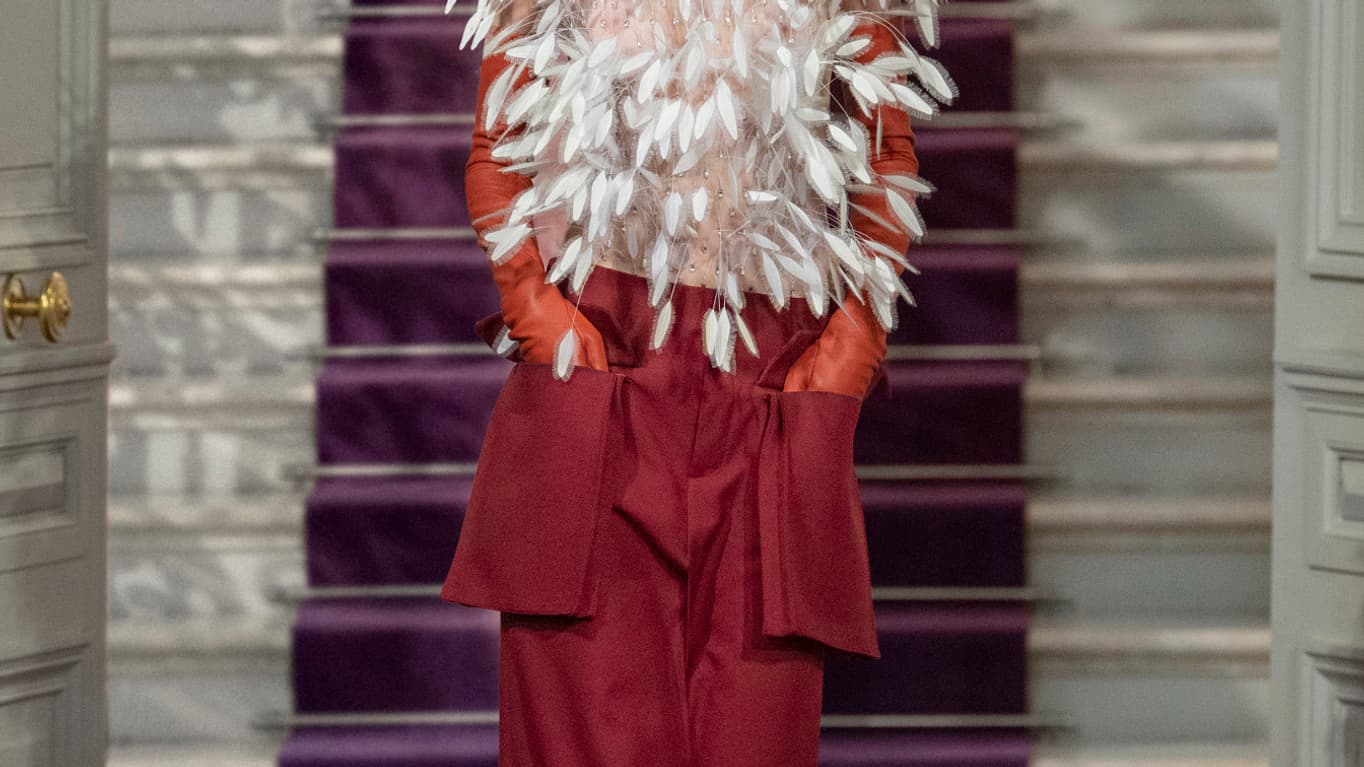 Valentino défilé couture printemps-été 2024. Valentino défilé couture printemps-été 2024.