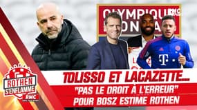 OL : Avec Tolisso et Lacazette, Bosz n'a plus le droit à l'erreur juge Rothen
