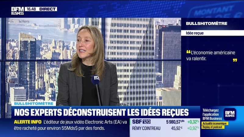 BullshitomÃ¨tre : "L'Ã©conomie amÃ©ricaine va ralentir" - FAUX rÃ©pond Valentine Ainouz -...