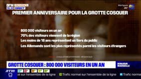 Marseille: 800.000 visiteurs accueillis en un an dans la réplique de la grotte Cosquer