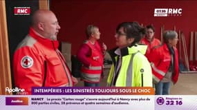 Intempéries: les sinistrés toujours sous le choc