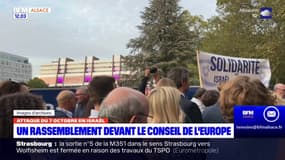 Strasbourg: un rassemblement du CRIF devant le conseil de l'Europe