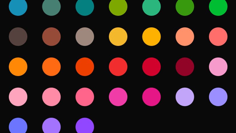 Choix des couleurs de l'interface Hive Social Choix des couleurs de l'interface Hive Social