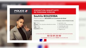 La police de Seine-Maritime lance un appel à témoins pour retrouver une adolescente de 14 ans disparue à Oissel.