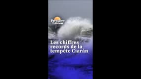 Une rafale à 207km/h, des vagues de 20 mètres... Les chiffres impressionnants de la tempête Ciarán