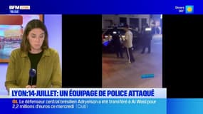 Lyon : Un équipage de police attaqué le 14 juillet