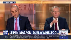 Présidentielle: Le Pen et Macron se livrent un duel à Amiens (2/3)