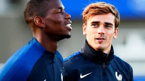 Paul Pogba et Antoine Griezmann