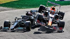 L'accident entre Verstappen et Hamilton sur le Grand Prix d'Italie à Monza