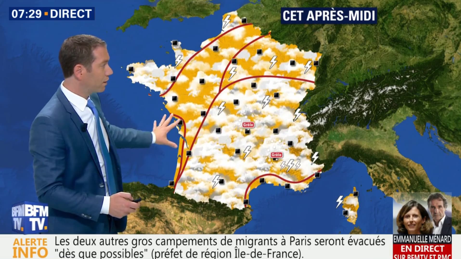 Météo du mercredi 30 mai l'après-midi Météo du mercredi 30 mai l'après-midi