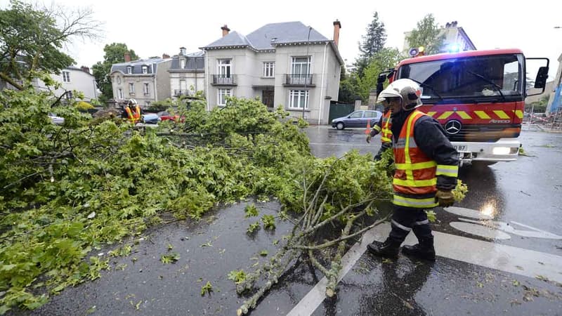 Neuf départements ont été placés en vigilance orange pour vents violents, ainsi que pluie-inondation pour l'Ardèche. (Photo d'illustration)