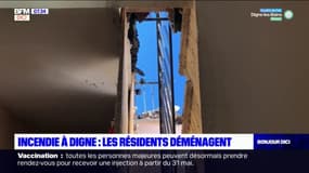 Incendie à Digne-les-Bains: les résidents contraints à déménager