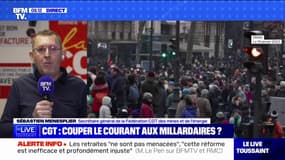 Coupures de courant chez les milliardaires: "Si les agents le décident ça peut être organisé", affirme la CGT Energie