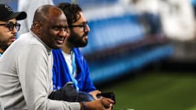 Patrick Vieira au bord de la pelouse du Vélodrome, le 27 octobre 2024