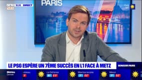 Ligue 1: le PSG espère un 7ème succès face à Metz