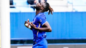 Mama Baldé avec Troyes en mars 2023