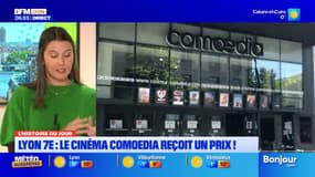 L'histoire du jour: le cinéma Comoedia reçoit un prix à Lyon