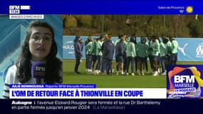 Coupe de France: l'OM se prépare à affronter Thionville pour les 32es de finale