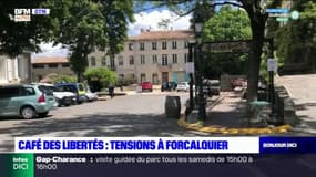 Café des libertés: des tensions à Forcalquier
