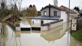 Villennes-sur-Seine le 29 janvier 2018.