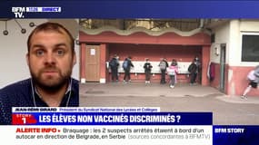 Jean-Rémi Girard, président du SNALC: "On ne sait pas qui va disposer de la connaissance du statut vaccinal des élèves"
