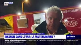 Incendie dans le Var: le président des pompiers du Var suspecte une origine humaine