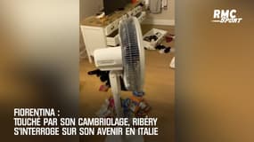 Fiorentina: Touché par son cambriolage, Ribéry s'interroge sur son avenir en Italie