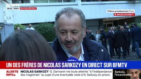 Incarcération de Nicolas Sarkozy: "Je suis fier qu'il aille en prison la tête haute", réagit son frère Guillaume Sarkozy