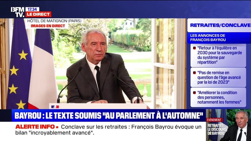 Conclave sur les retraites: en cas de désaccord 