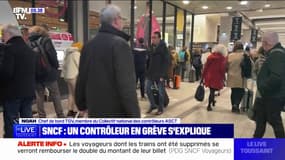 "On a tout fait pour éviter que les Français soient pénalisés" : ce chef de bord TGV s'explique à propos de la grève SNCF sur BFMTV