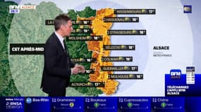 Météo Alsace: les averses se multiplient ce samedi, 18°C à Strasbourg et Mulhouse