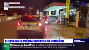 Grève en Ile-de-France: les pleins de précaution posent problème
