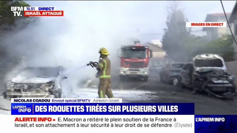 Israël: une pluie de roquettes sur la ville d'Ashkelon