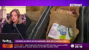 Courses au Drive ou en magasin, quel est le moins cher? 