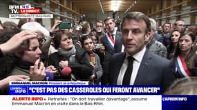 Emmanuel Macron sur Laurent Berger: "C'est quelqu'un pour qui j'ai du respect ou devrais-je dire de l'amitié"