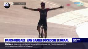 Paris-Roubaix: le Néerlandais Dylan Van Baarle remporte en solitaire la course