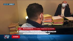Mohammed, qui travaillait trop pour devenir Français, enfin naturalisé: il témoigne sur RMC