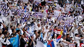 Des supporters du Real Madrid, à Londres le 1er juin 2024