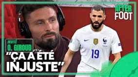 "On me reprochait l'absence de Benzema, ça a été injuste", Giroud a "souffert" 