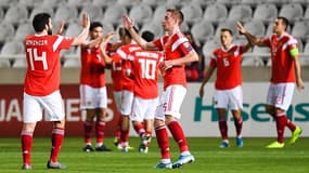 Les joueurs de la Russie