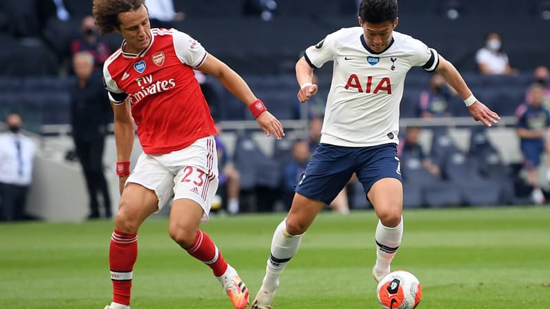 Duel David Luiz - Heung-min Son