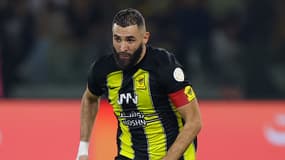 Karim Benzema avec Al-Ittihad en Arabie saoudite, décembre 2023