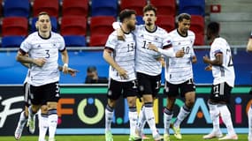L'Allemagne Espoirs, à Szekesfehervar le 3 juin 2021