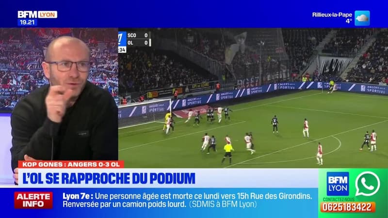 OL: après la victoire face à Angers, les Lyonnais se rapprochent du podium