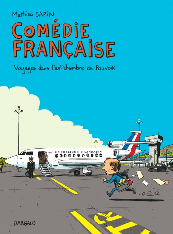 Couverture de "Comédie française", nouvelle bande dessinée de Mathieu Sapin Couverture de "Comédie française", nouvelle bande dessinée de Mathieu Sapin