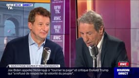 Yannick Jadot face à Jean-Jacques Bourdin sur RMC et BFMTV
