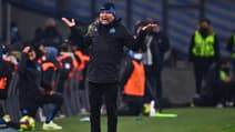 Jorge Sampaoli pendant un match de l'OM