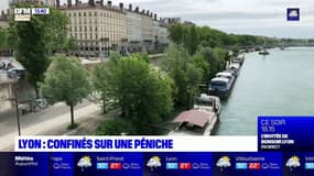 Lyon: ils ont vécu le confinement sur une péniche