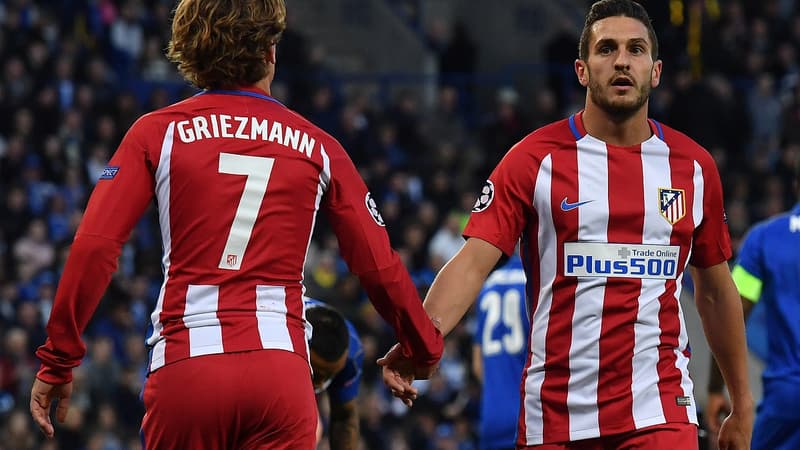 Antoine Griezmann et Koke